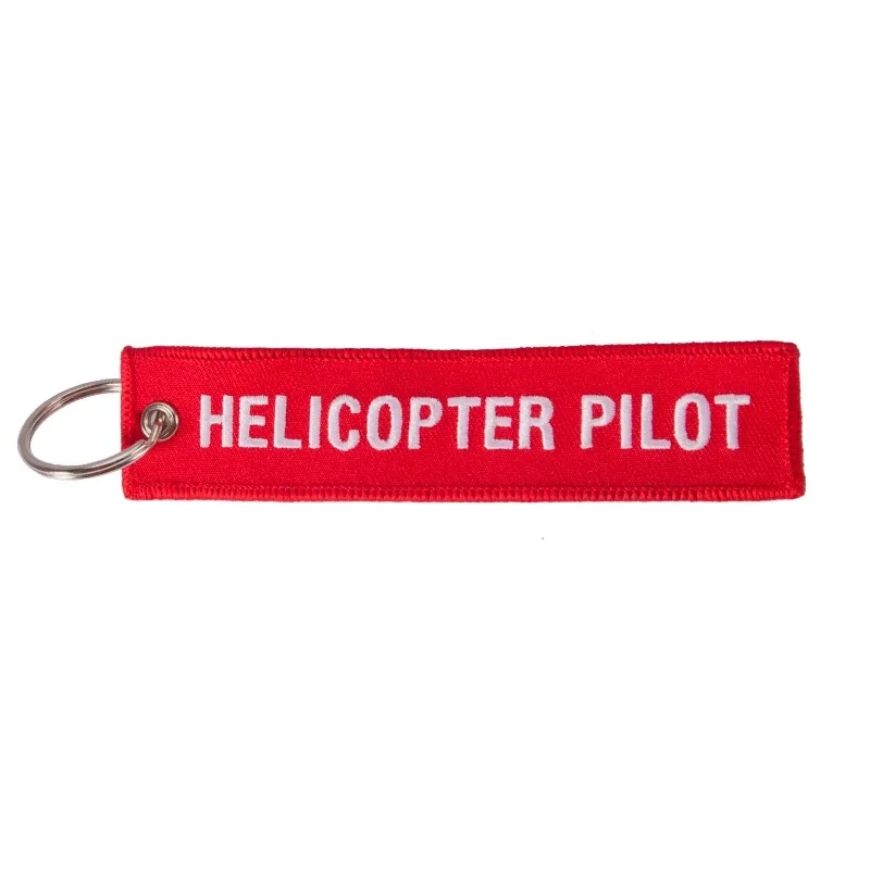 Helicopter pilot sleutelhanger